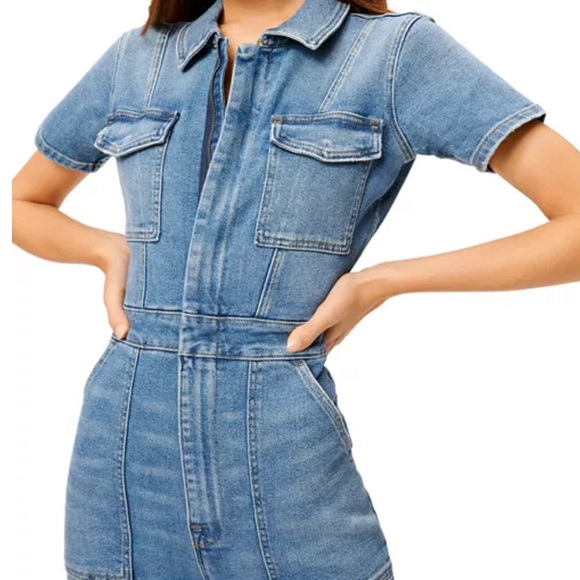 NWOT….. Good American Fit For Success Jumpsuit size XL - Picture 4 of 6